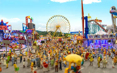 Mitteldeutschland kirmes tag hauptgasse